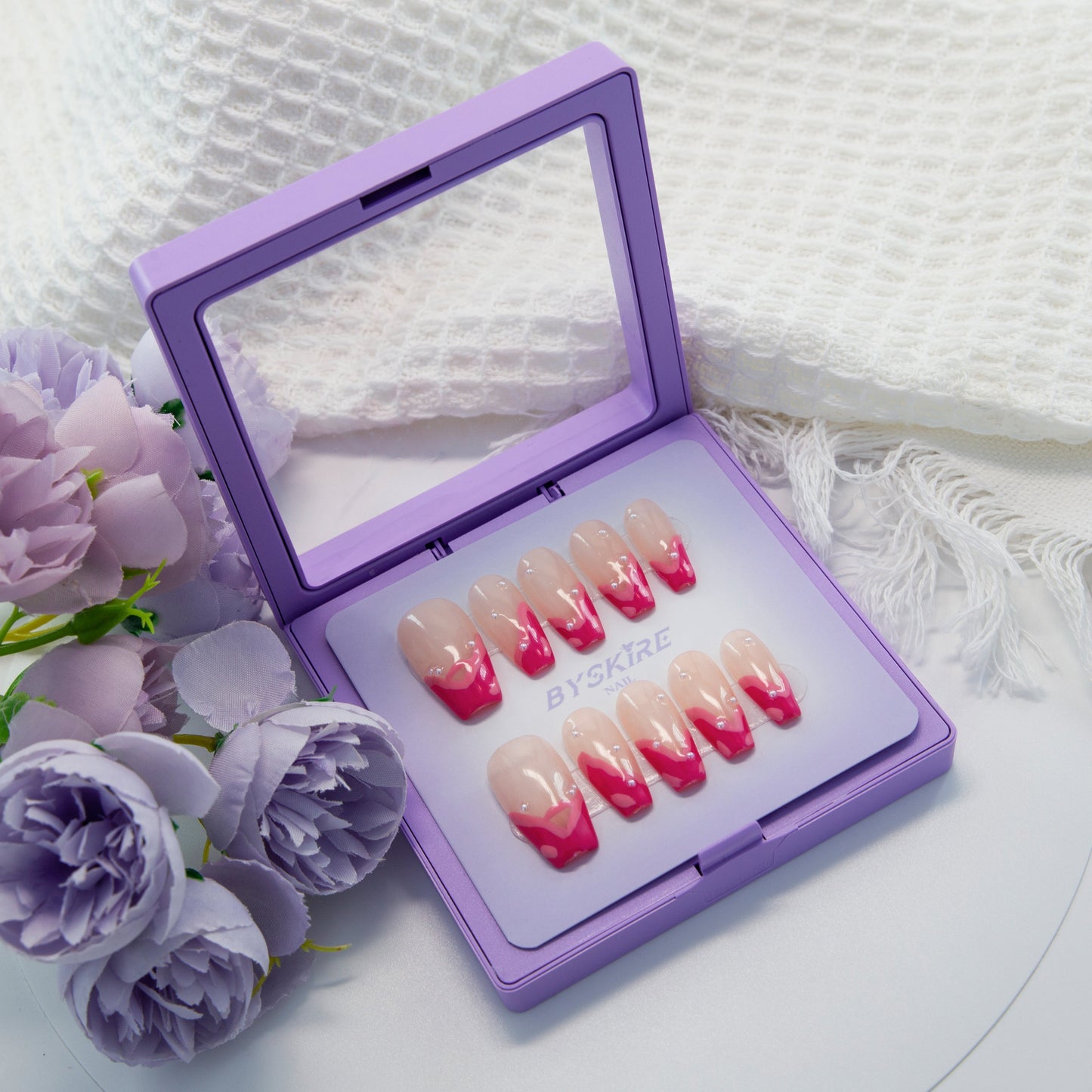 Rosa Allure Handmade Nails