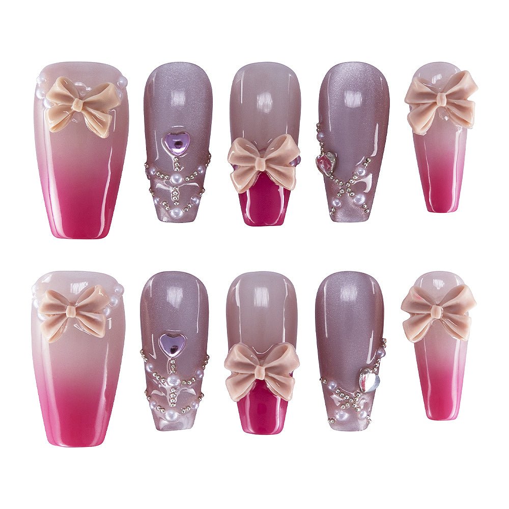 Blushing Fantasy Handmade Nails