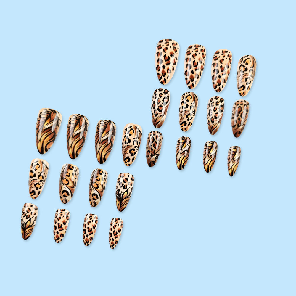 12 Sizes-24 Pcs Press On Nails DY1788-B7