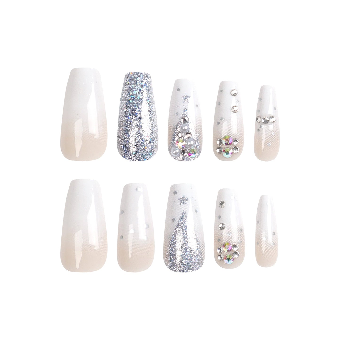 Long Ombre Press on Nails