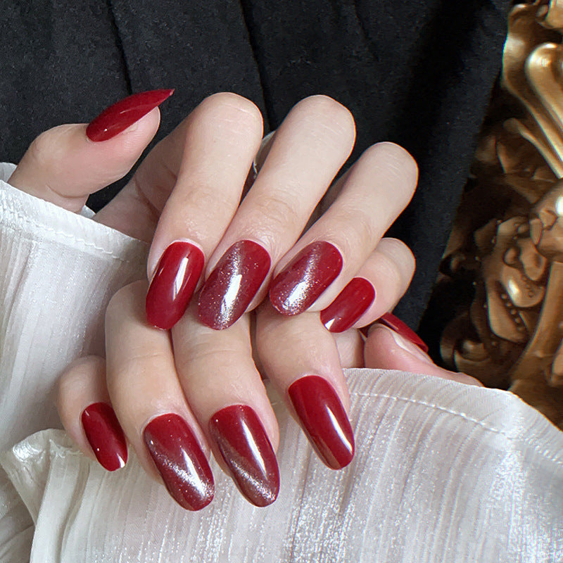 12 Sizes-24 Pcs Press On Nails CA06