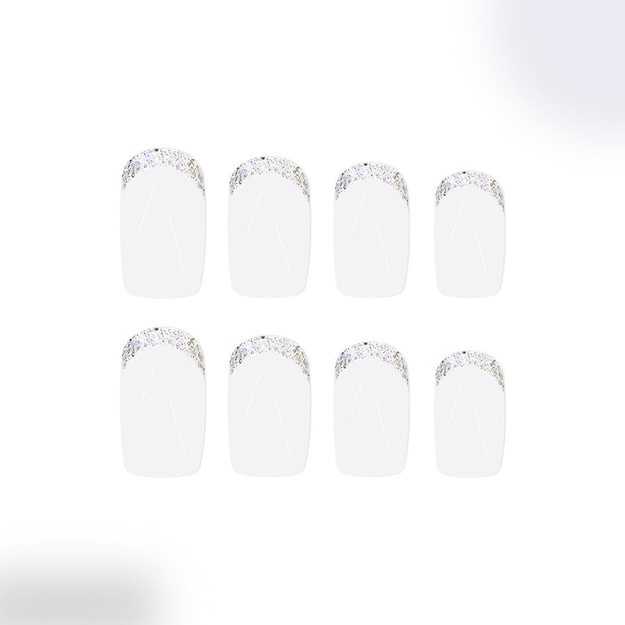 12 Sizes-24 Pcs Press On Nails C775