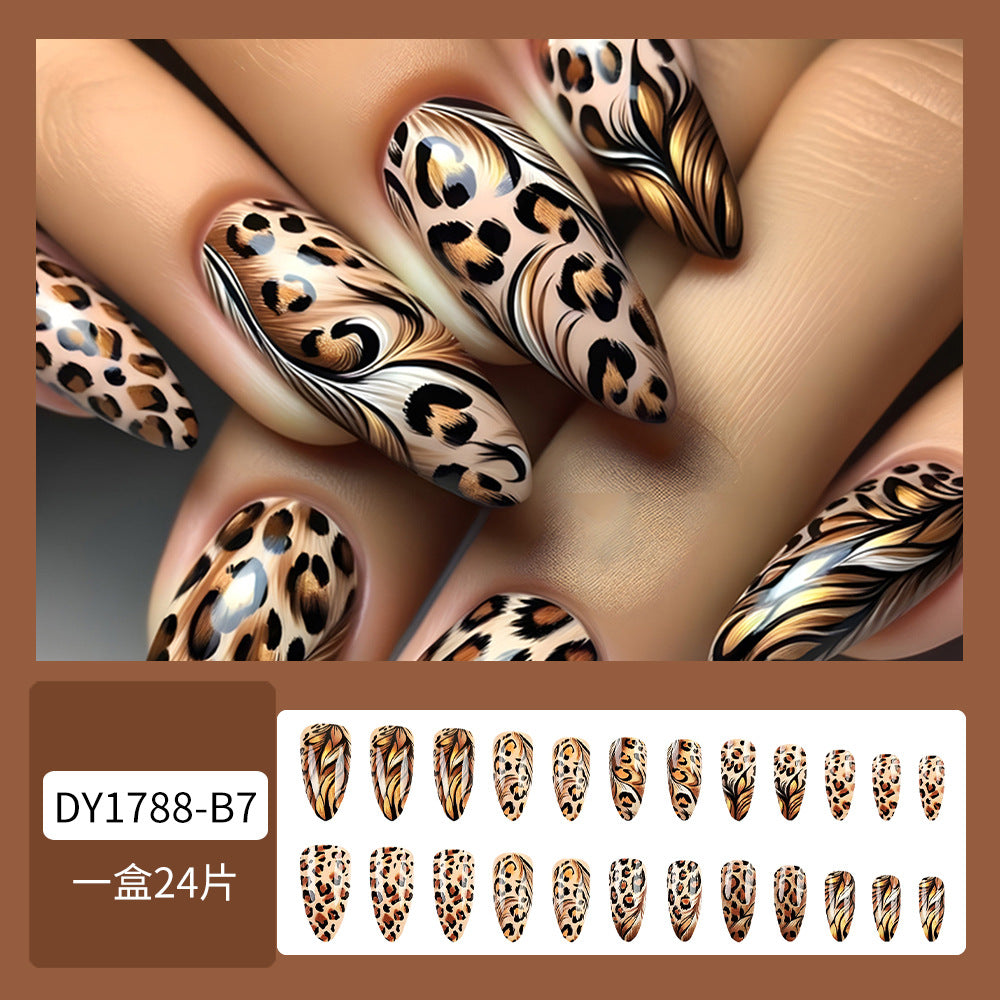 12 Sizes-24 Pcs Press On Nails DY1788-B7
