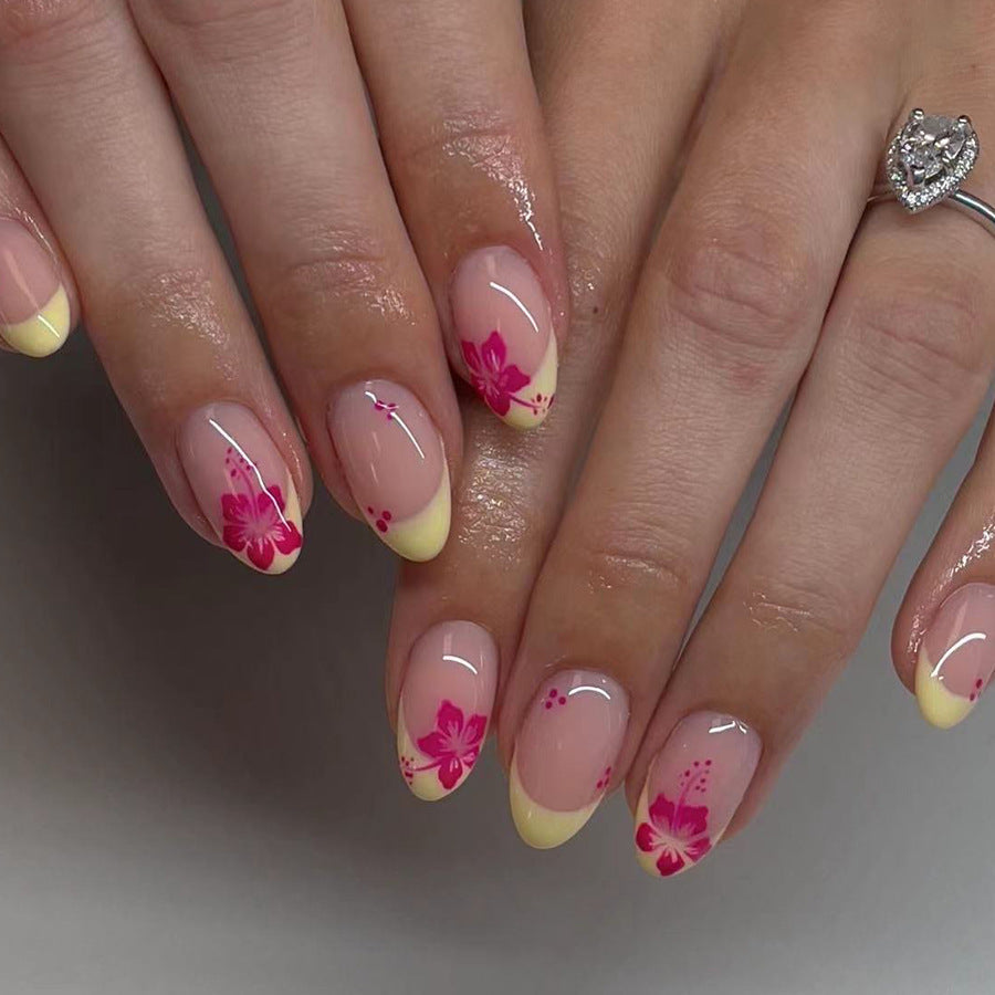 12 Sizes-24 Pcs Press On Nails C833