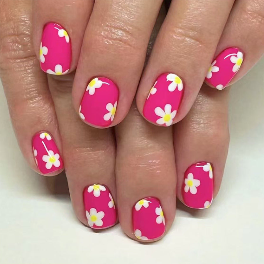 12 Sizes-24 Pcs Press On Nails C814