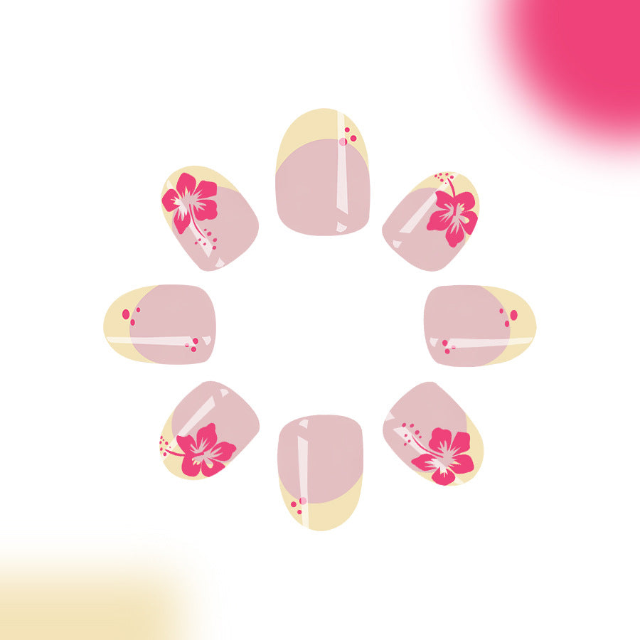 12 Sizes-24 Pcs Press On Nails C833