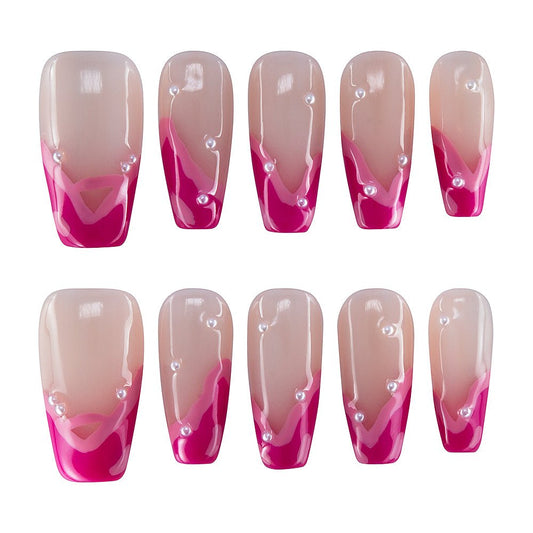 Rosa Allure Handmade Nails