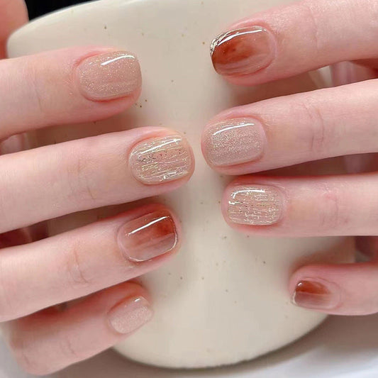 12 Sizes-24 Pcs  Press On Nails R828