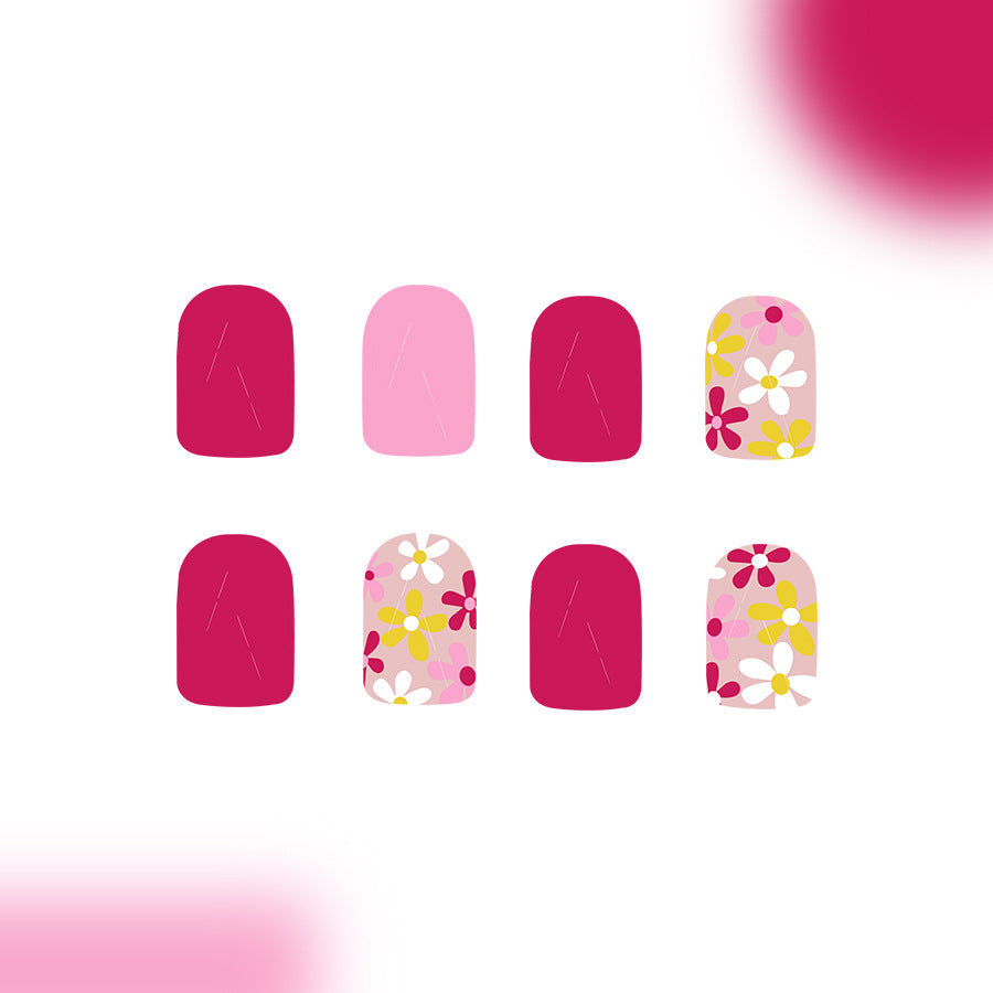 12 Sizes-24 Pcs Press On Nails C806