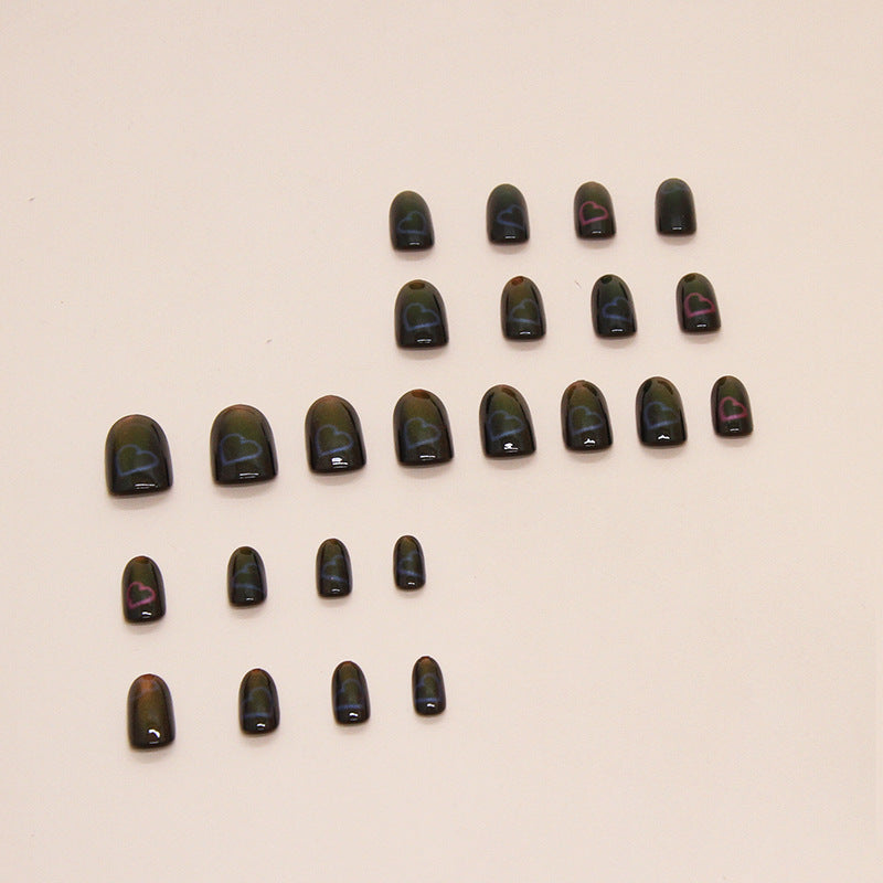 12 Sizes-24 Pcs  Press On Nails W1579