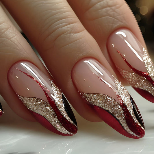 12 Sizes-24 Pcs  Press On Nails  DY1657-B7