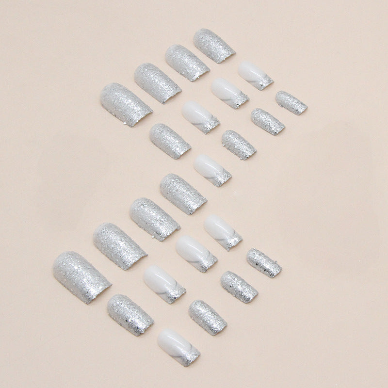12 Sizes-24 Pcs  Press On Nails W507