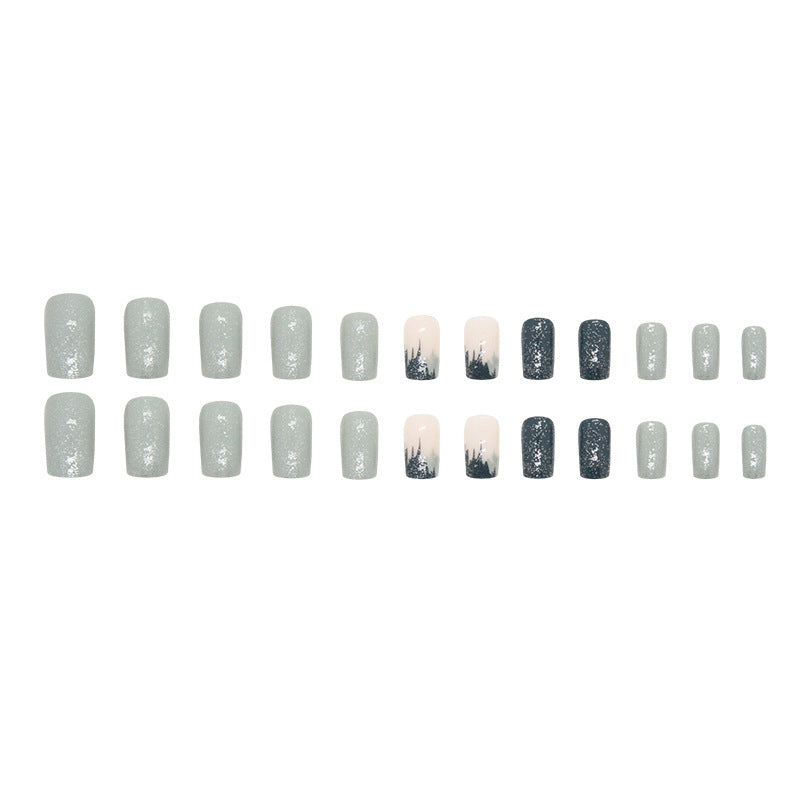 24pcs/Set Press On Nails W760