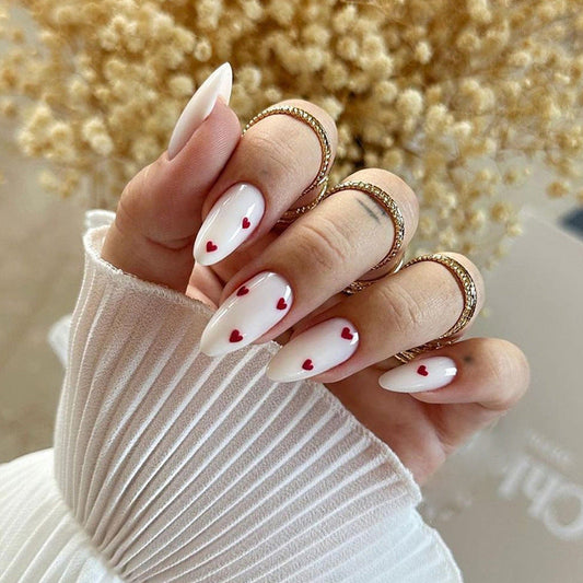 12 Sizes-24 Pcs  Press On Nails W1051