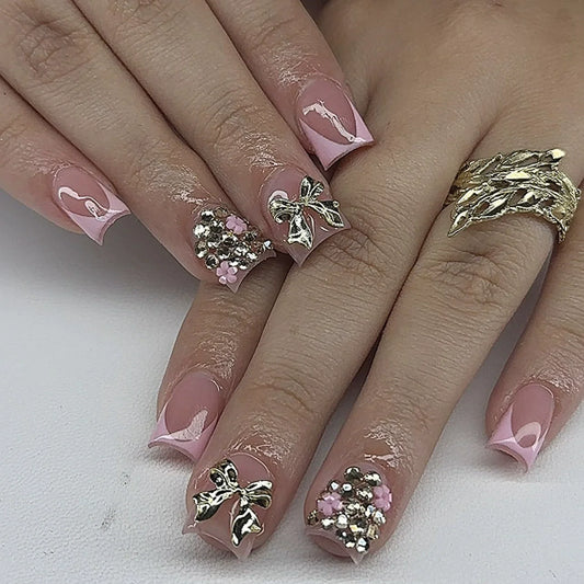 12 Sizes-24 Pcs  Press On Nails JP3658