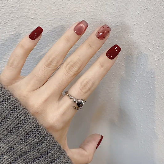12 Sizes-24 Pcs  Press On Nails MY125
