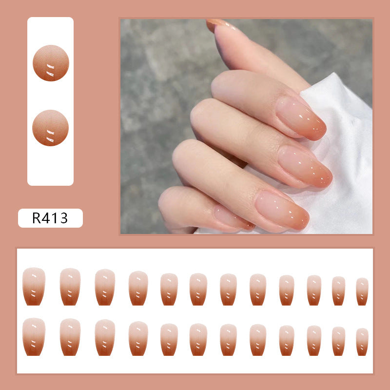 12 Sizes-24 Pcs  Press On Nails R413