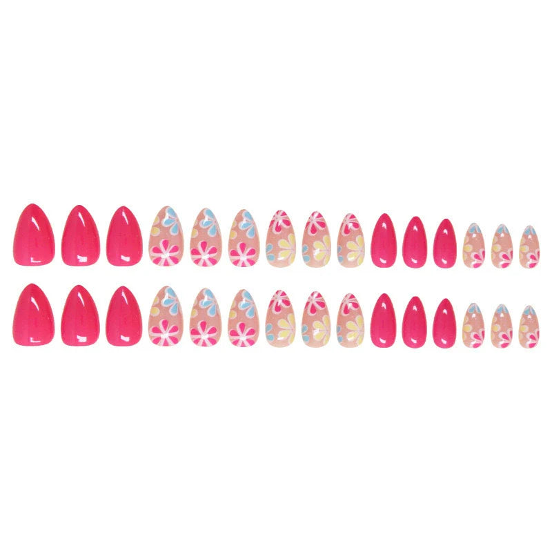 12 Sizes-24 Pcs  Press On Nails A316