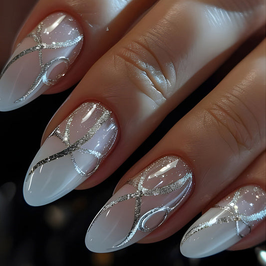12 Sizes-24 Pcs  Press On Nails  DY1592-B7
