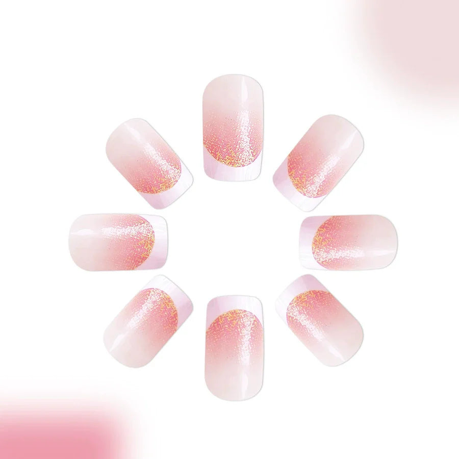 12 Sizes-24 Pcs  Press On Nails C628