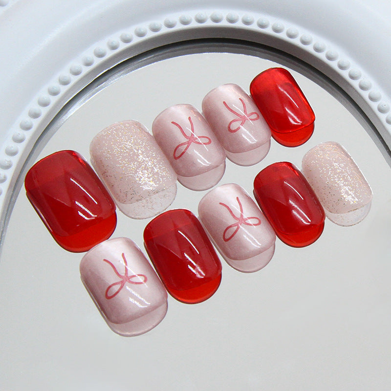 12 Sizes-24 Pcs  Press On Nails MY141