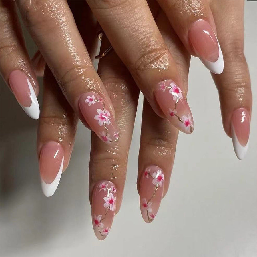 12 Sizes-24 Pcs  Press On Nails C847