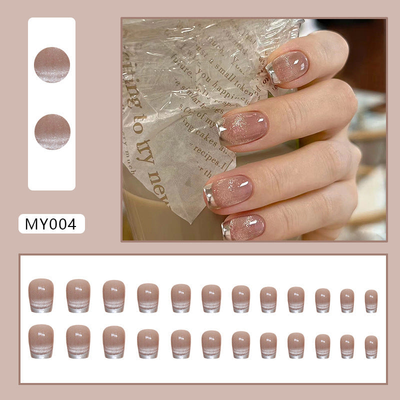 12 Sizes-24 Pcs  Press On Nails MY004