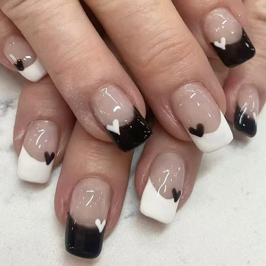 12 Sizes-24 Pcs  Press On Nails C739