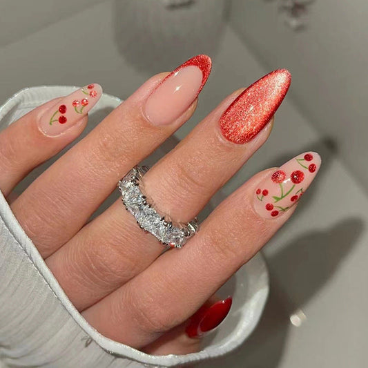12 Sizes-24 Pcs  Press On Nails W1532
