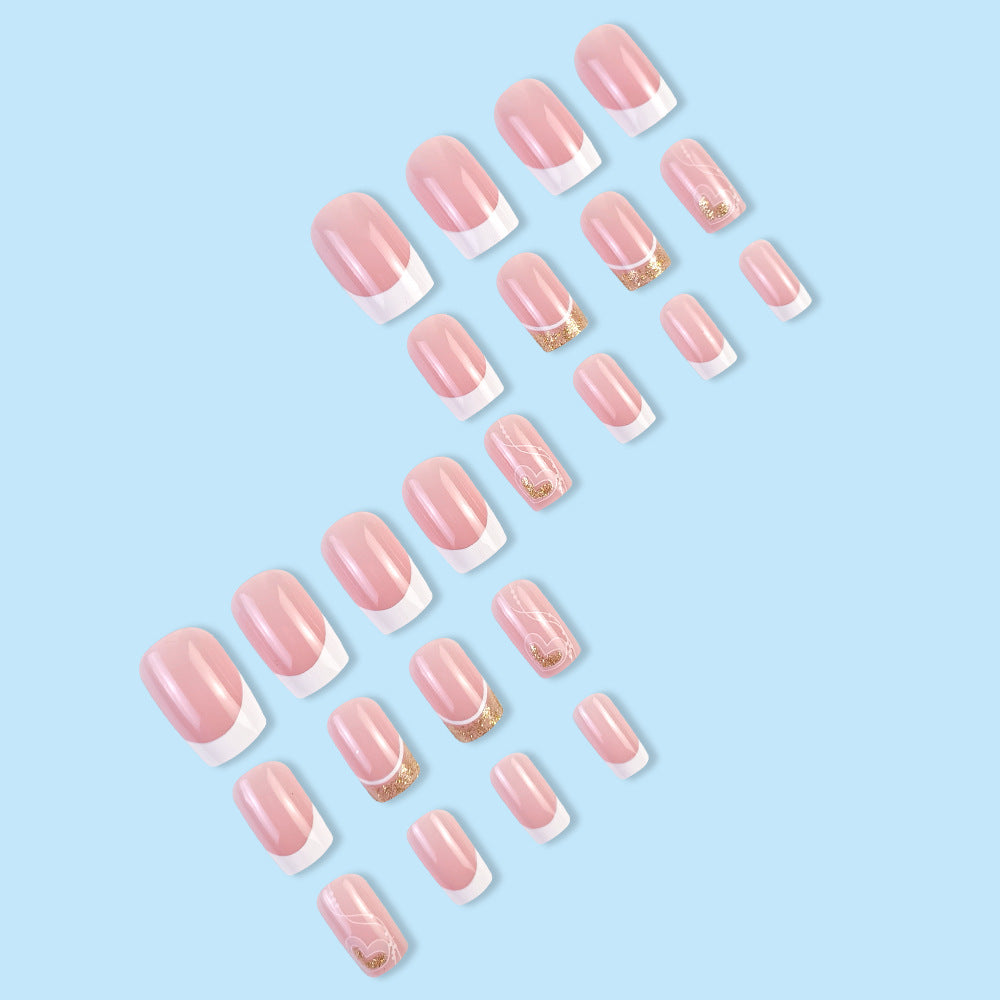 12 Sizes-24 Pcs  Press On Nails DY1155-B7