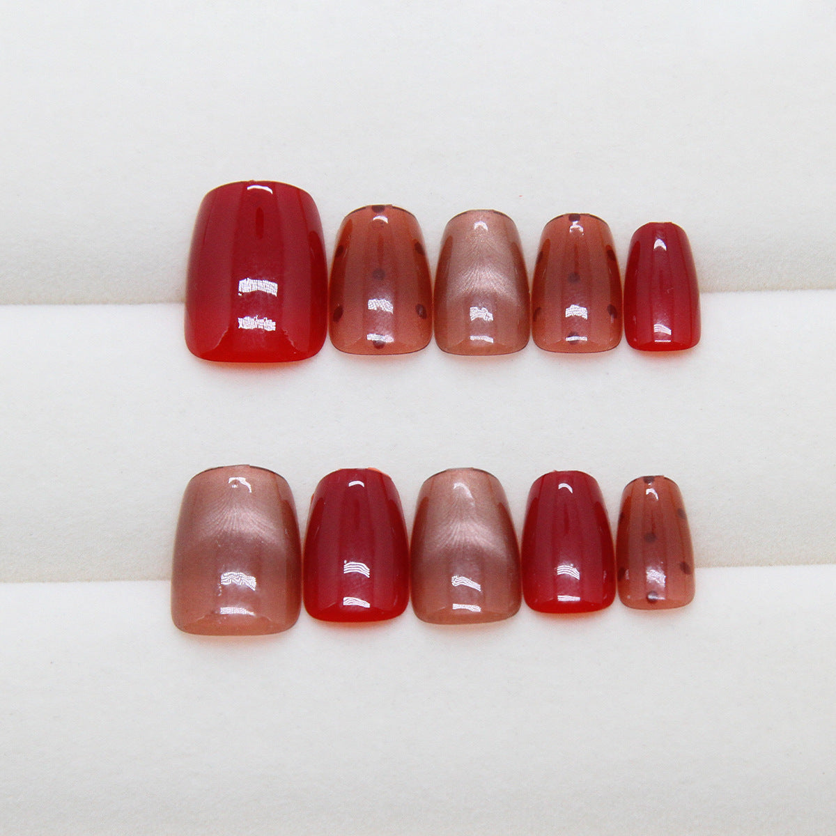 12 Sizes-24 Pcs  Press On Nails MY125